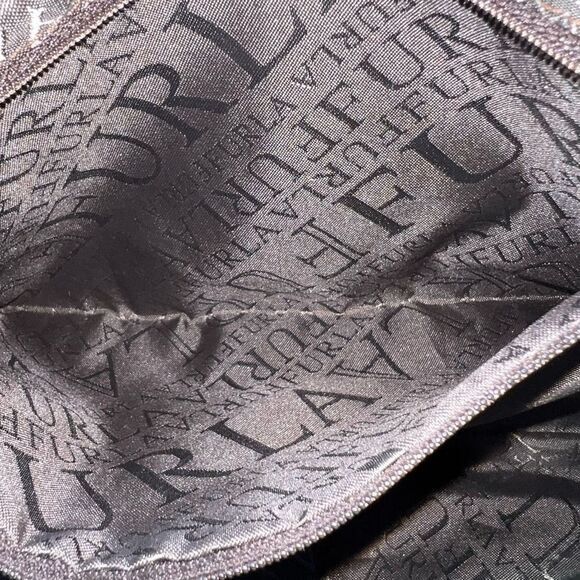 Furla Suede Bag with Braided Handles RARE - Picture 10 of 13